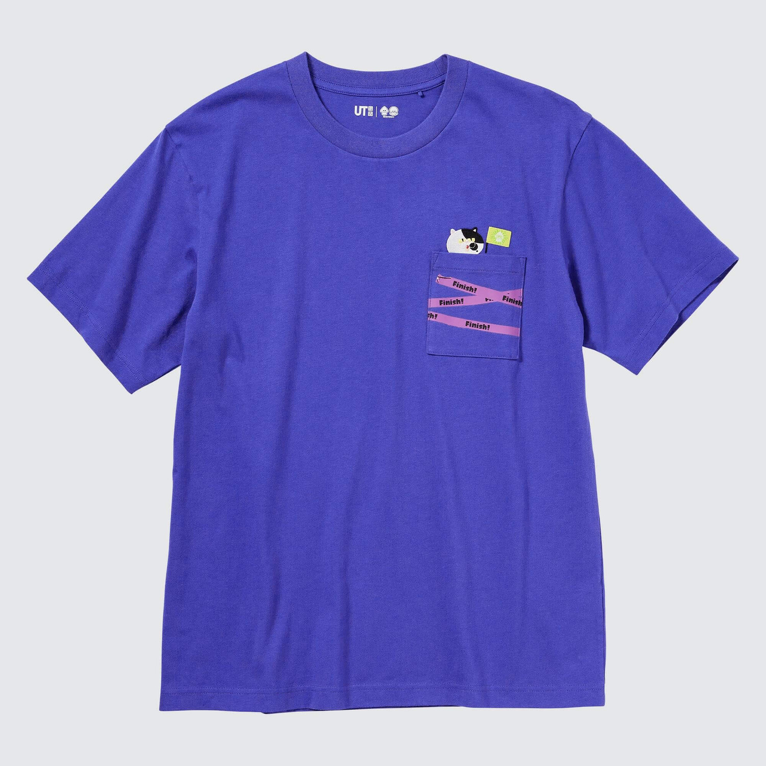 

Футболка Uniqlo Splatoon 3 UT Graphic, синий