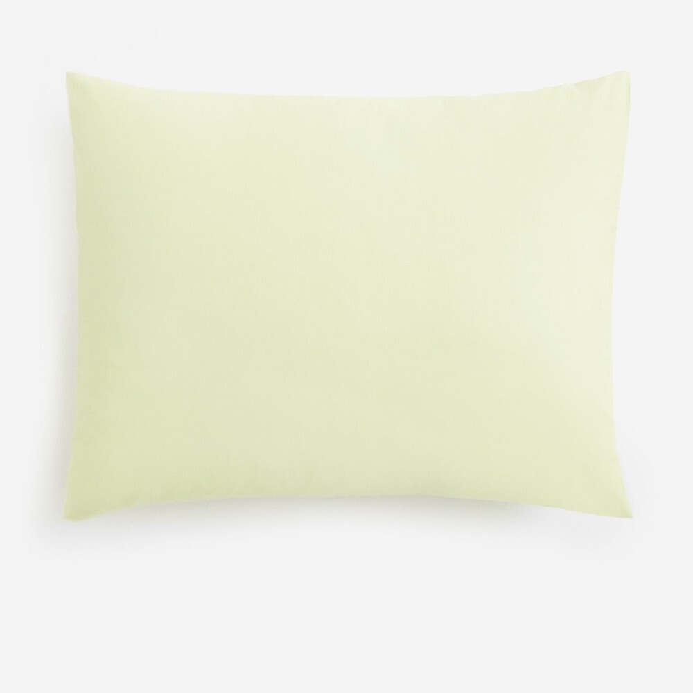 

Наволочка H&M Home Cotton, светло-зеленый