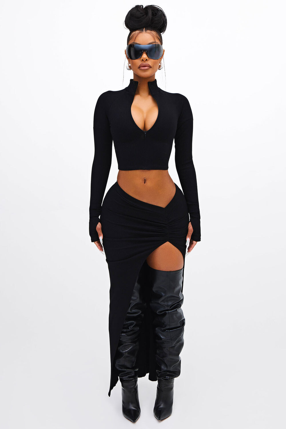 

Юбка Fashion Nova ZDST1790S, черный
