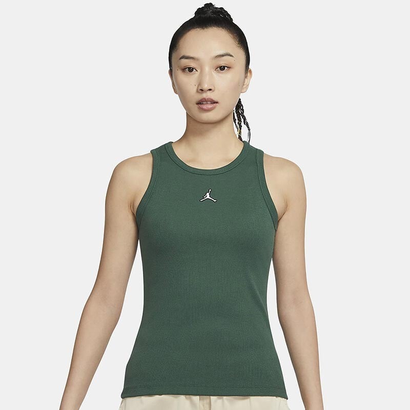 

Топ Nike Air Jordan Women's Sleeveless, темно-зеленый