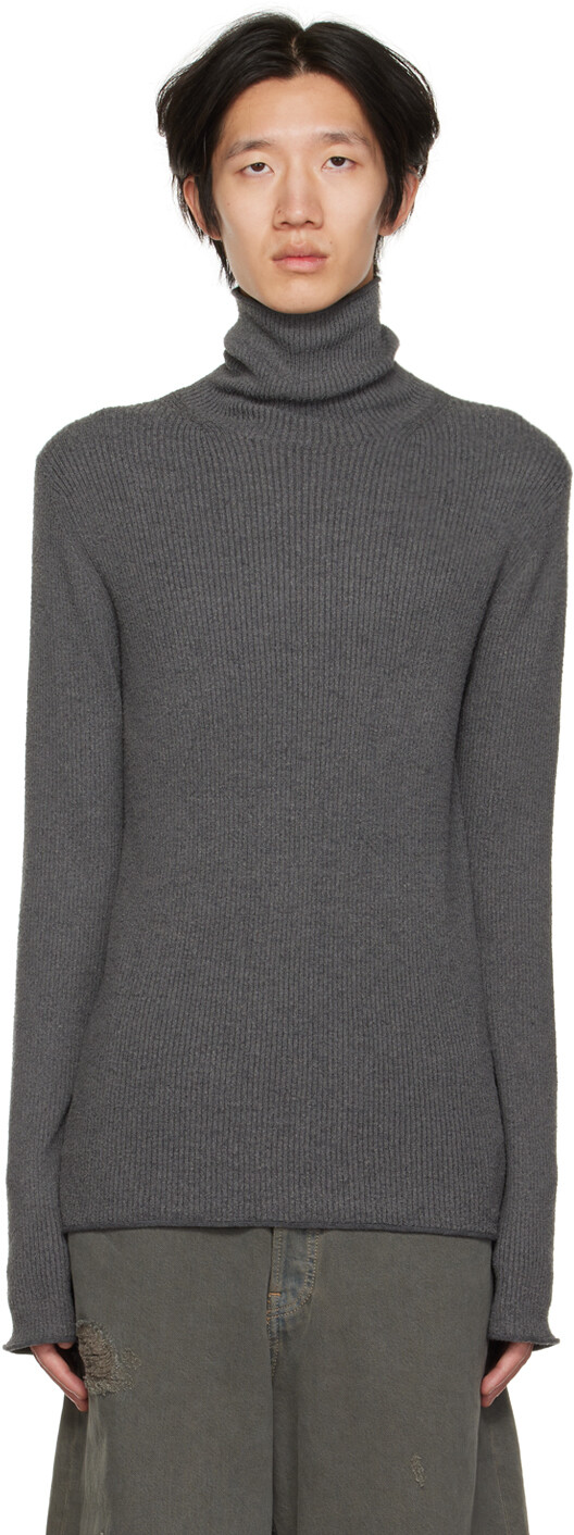 

Серая водолазка с круглым вырезом Acne Studios