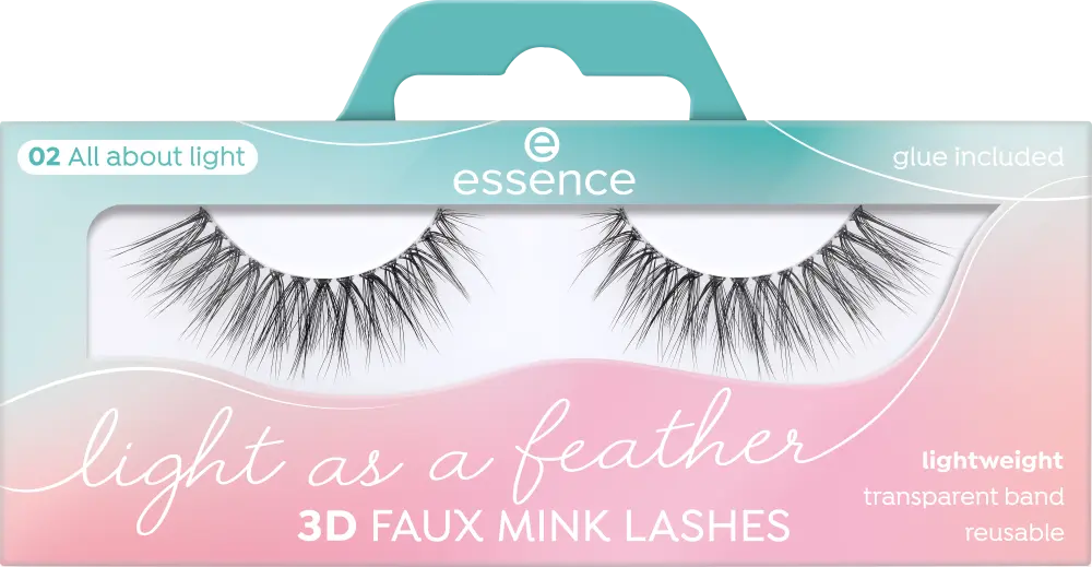 

Essence 3D Faux накладные ресницы 02, 1 упаковка