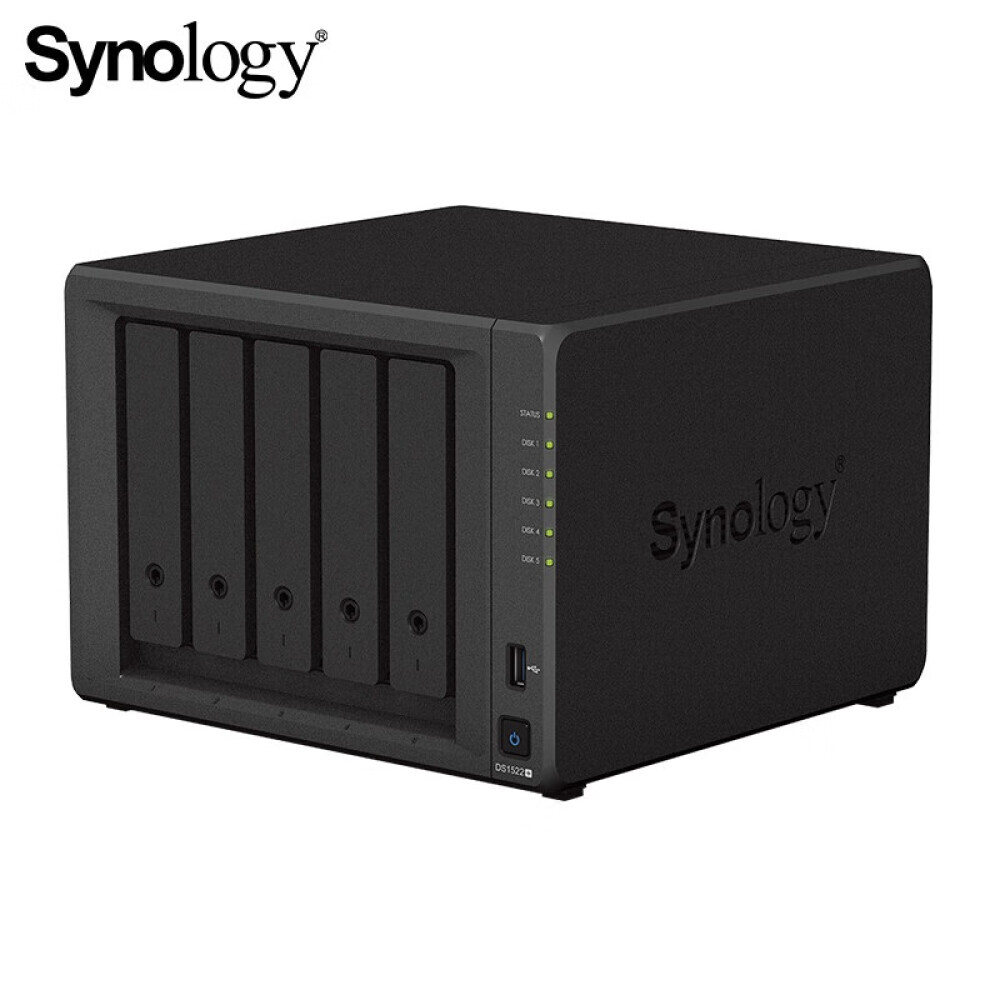 

Сетевое хранилище Synology DS1522+ с 5 жесткими дисками Seagate IronWolf ST8000VN004 8 ТБ