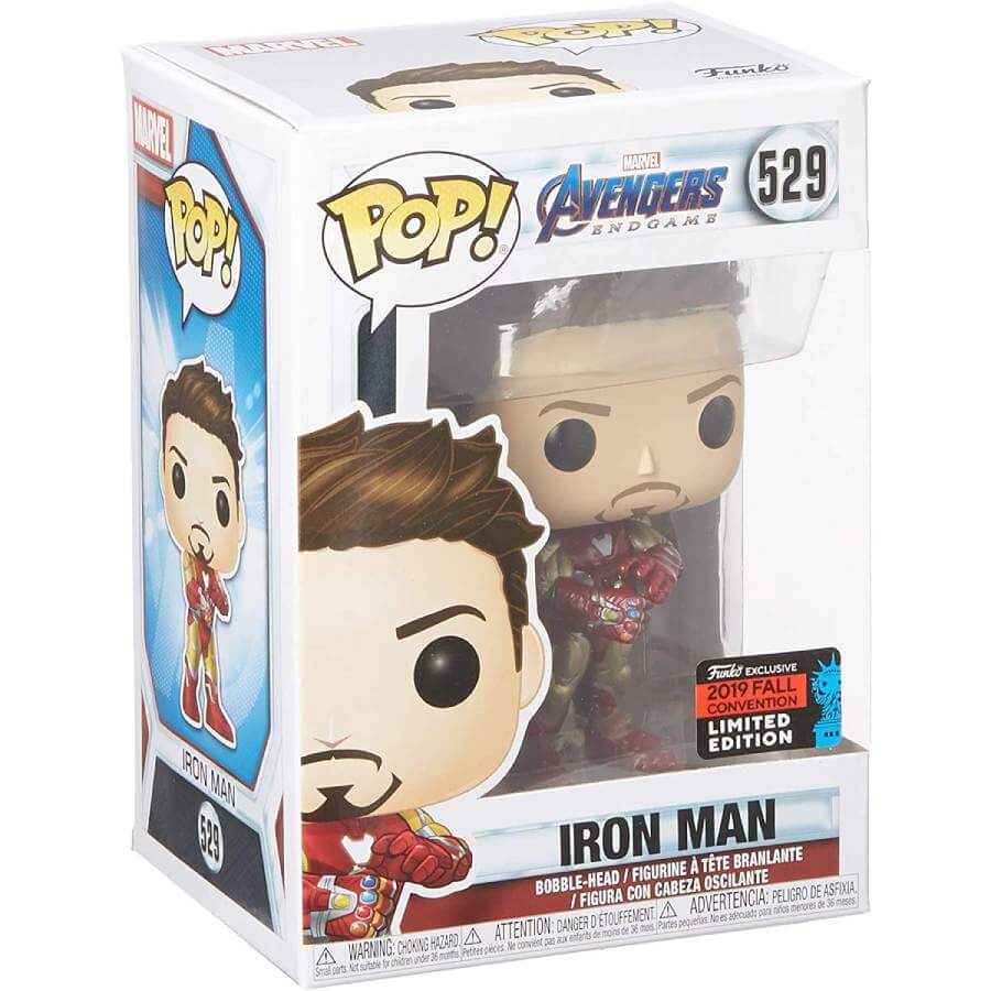 Фигурка Funko Pop! Marvel Avengers Endgame - Tony Stark (Iron Man 3) игрушка для мальчика фигурка мстители лига справедливости железный человек iron man legend series 30 см