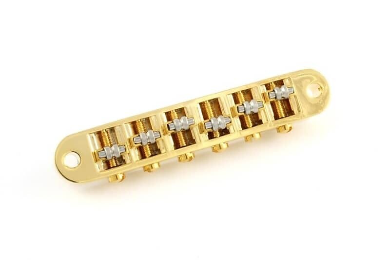 

НОВЫЙ Роликовый Tunematic BRIDGE для Gibson Les Paul SG Tune-O-Matic Gold GB-0595-002 Allparts