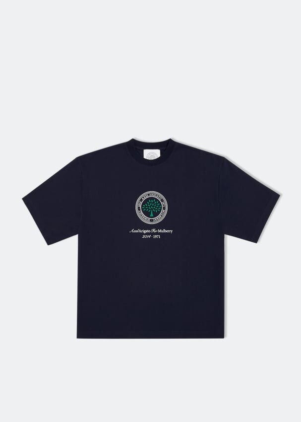 

Шарф AXEL ARIGATO x Mulberry Box fit t-shirt, синий