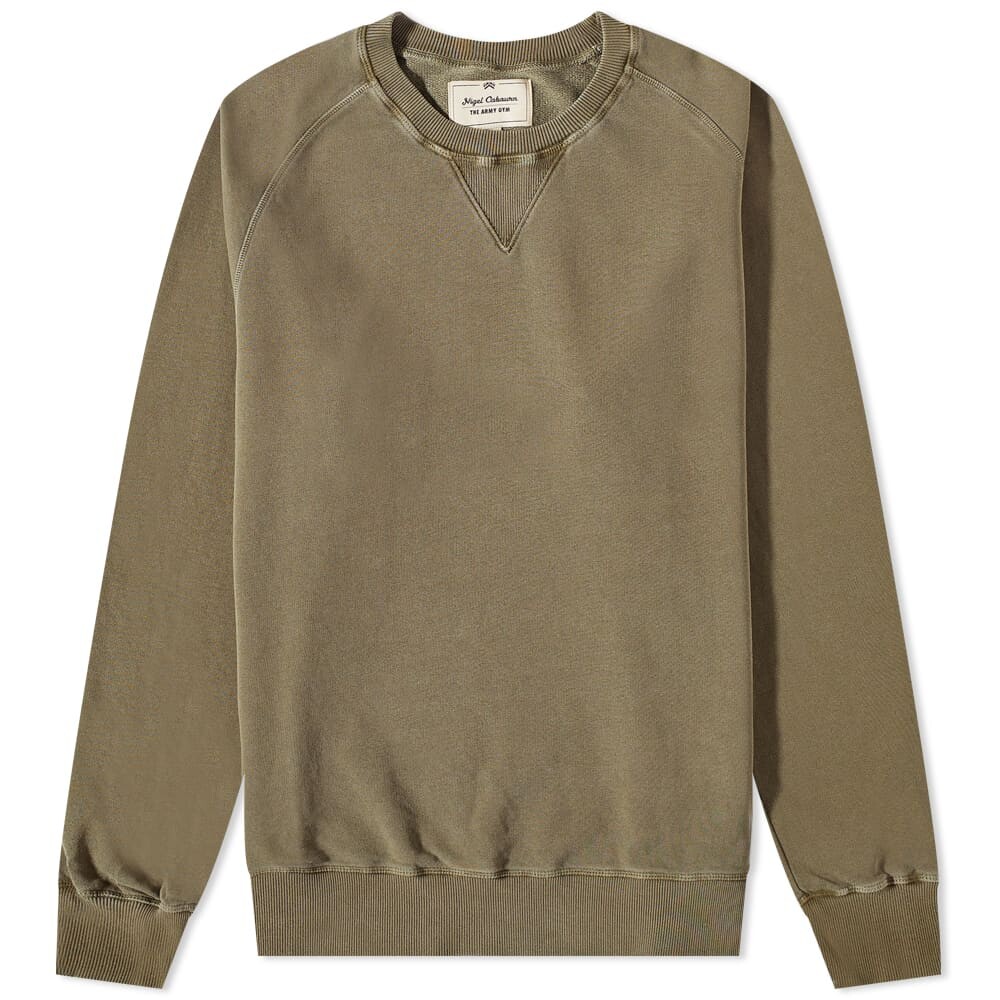 

Толстовка Nigel Cabourn Embroidered Arrow Crew Sweat