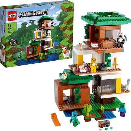

Конструктор Lego 21174 Minecraft домики на дереве