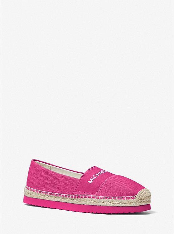 

Эспадрильи Michael Michael Kors Vicky Logo Canvas Slip-On, розовый