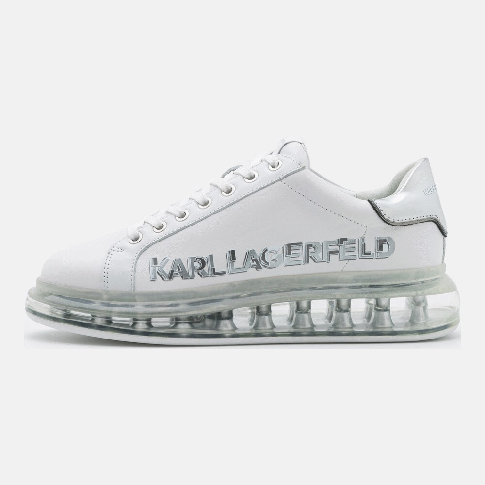 Кроссовки KARL LAGERFELD Kapri Kushion Kl 3D Metal Logo, whitesilver –  заказать из-за границы с доставкой в «CDEK.Shopping»