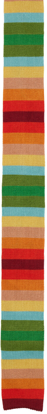 

Разноцветный вязаный галстук Paul Smith