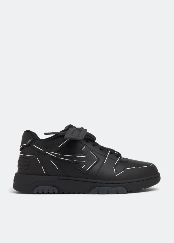 

Кроссовки OFF-WHITE OOO 'Low Sartorial Stitching' sneakers, черный