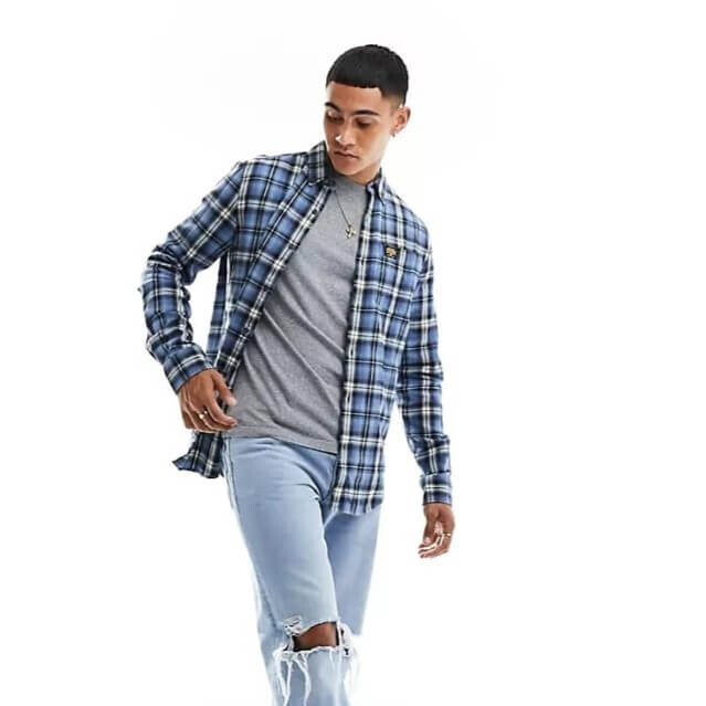 

Рубашка Superdry, синий
