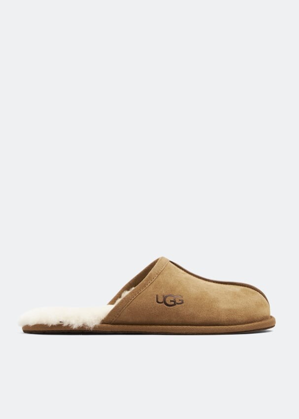 

Слиперы UGG Scuff slippers, коричневый