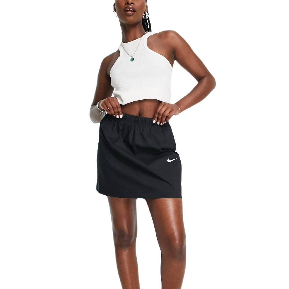 

Юбка Nike Essential Woven High Waisted, черный