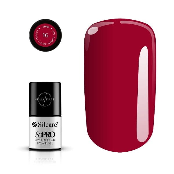 

Silcare Гибридный лак SoPro Hybrid Gel 16 7г