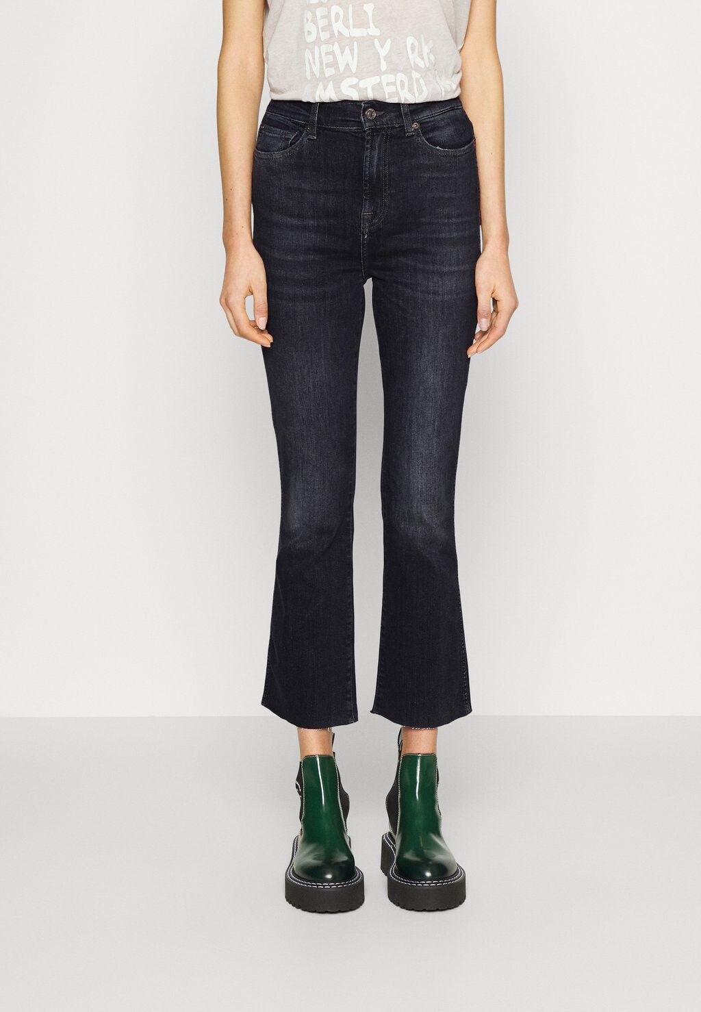 

Джинсы Slim fit 7 for all mankind, черный