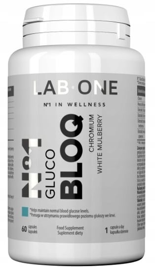 Lab One, Gluco BLOQ №1, 60 капсул.
