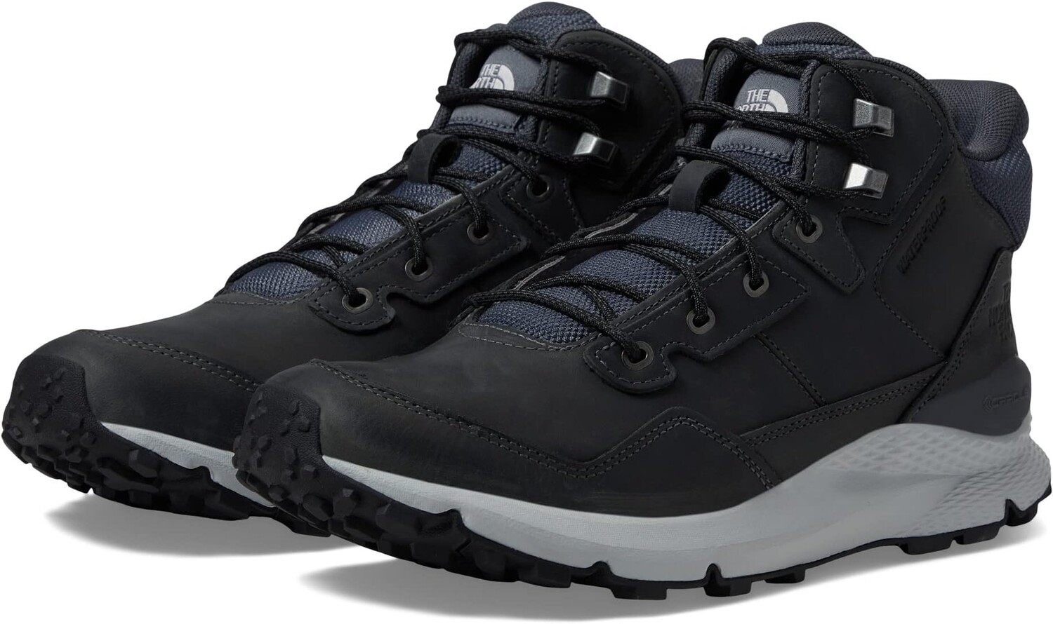 

Походная обувь Vals II Mid Leather WP The North Face, цвет Vanadis Grey/TNF Black