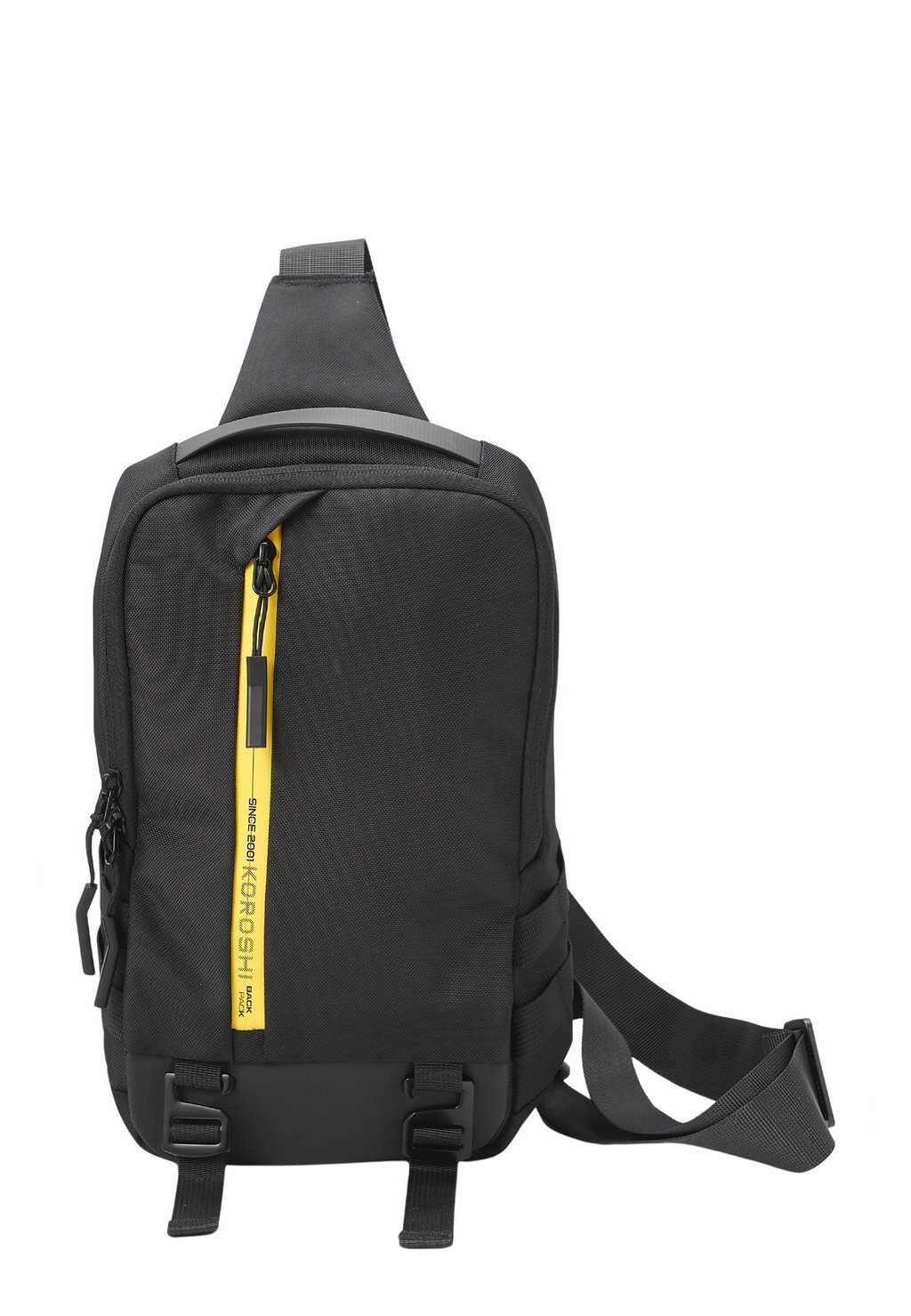 

Сумка через плечо Koroshi, цвет black yellow