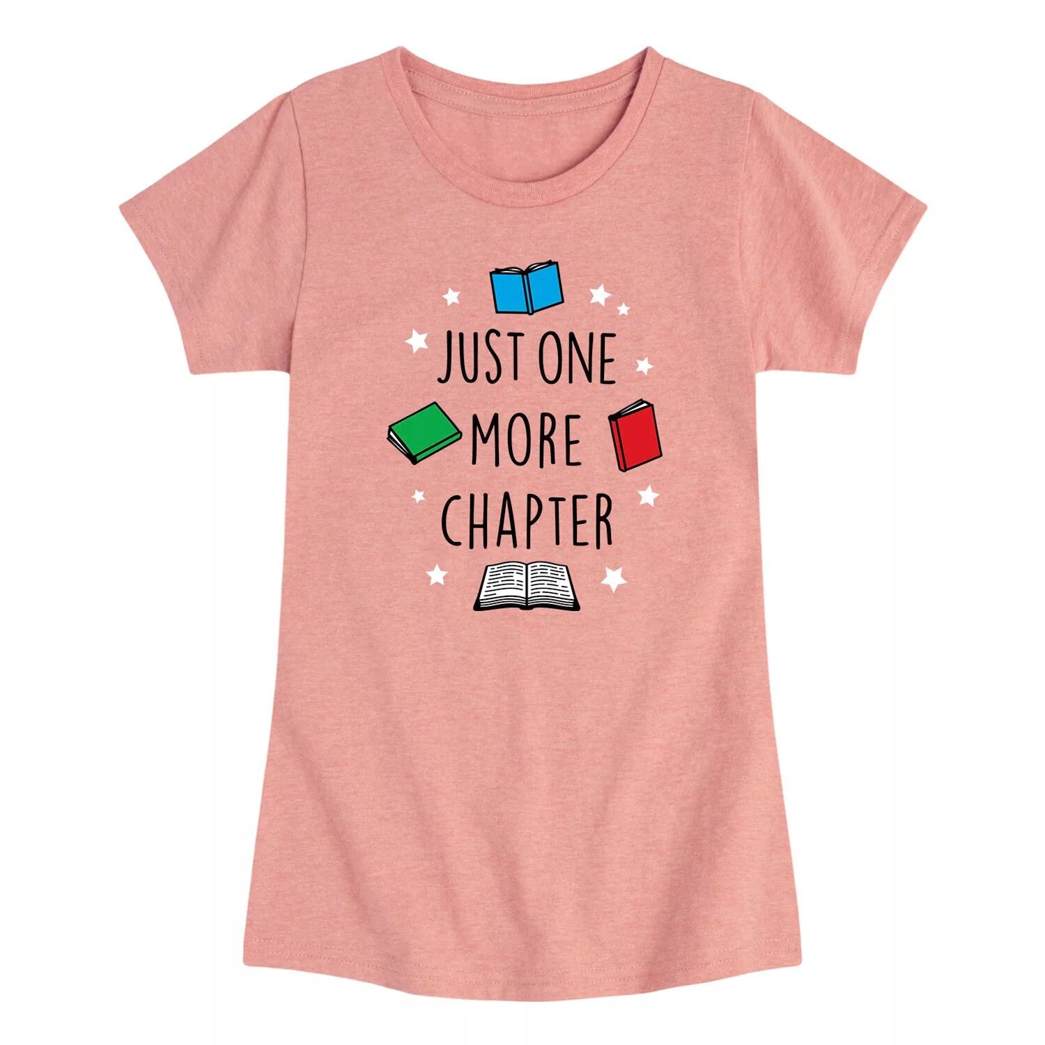 

Футболка с рисунком «Just One More Chapter Reading» для девочек 7–16 лет Licensed Character