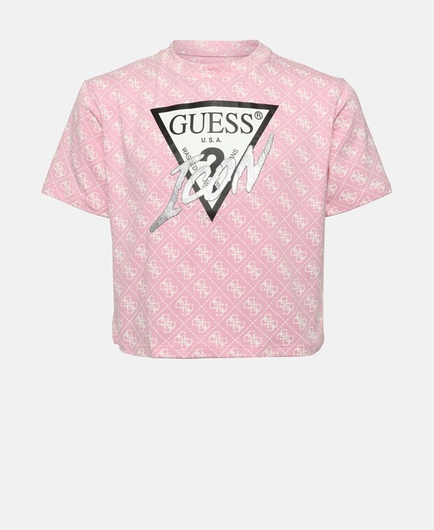 

Футболка Guess, розовый