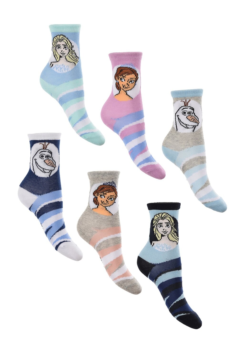 

Носки 6 PACK Disney FROZEN, разноцветный