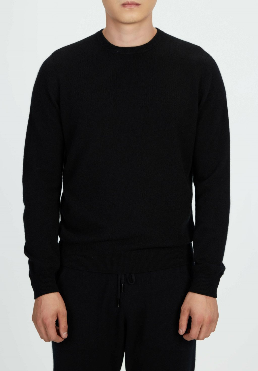 Вязаный свитер PRODUKTE R-AUSSCHNITT GOBI Cashmere, цвет black