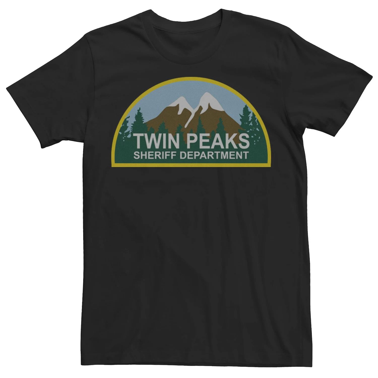Мужская футболка Twin Peaks Sheriff Department Licensed Character