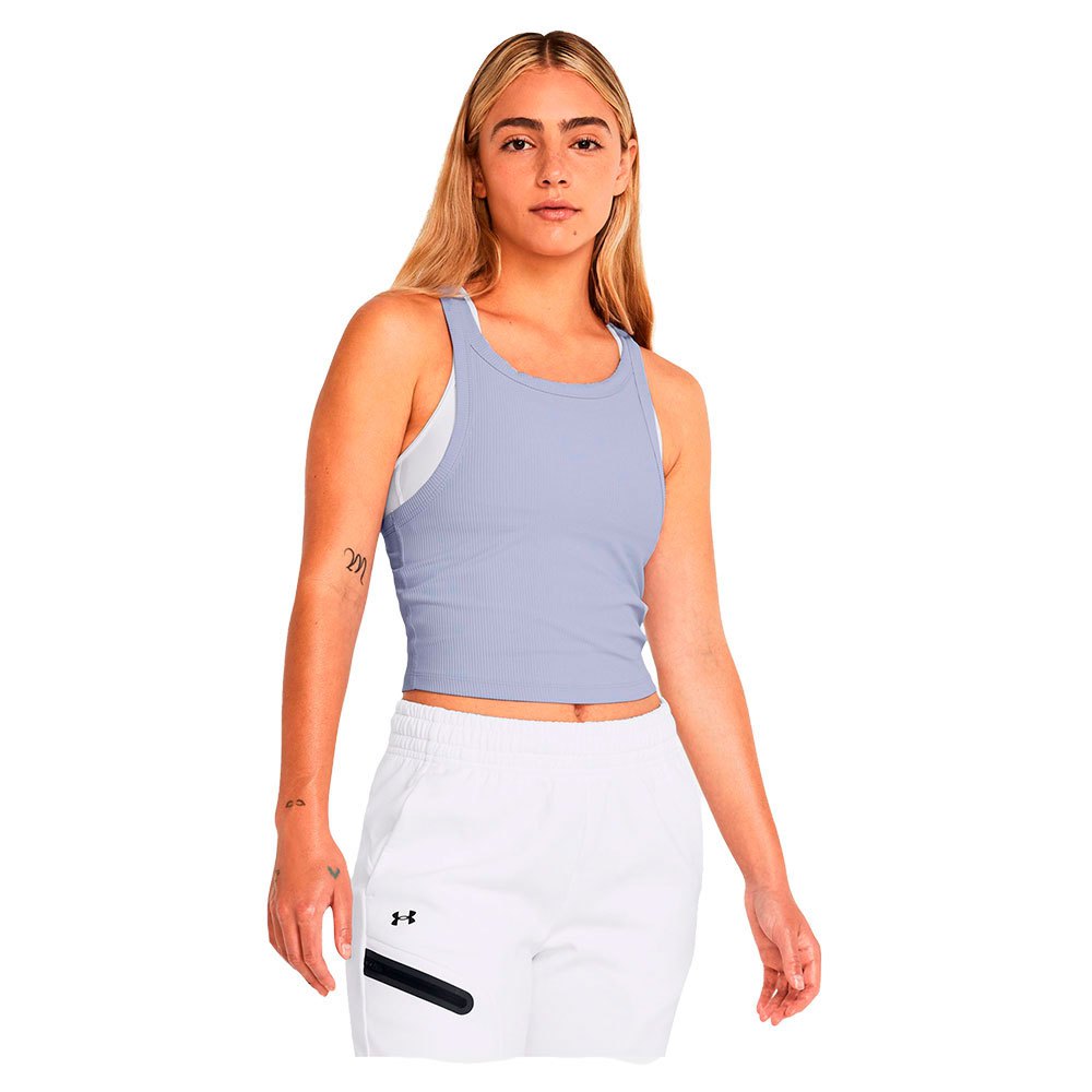 

Футболка Under Armour Meridian Rib Crop, синий