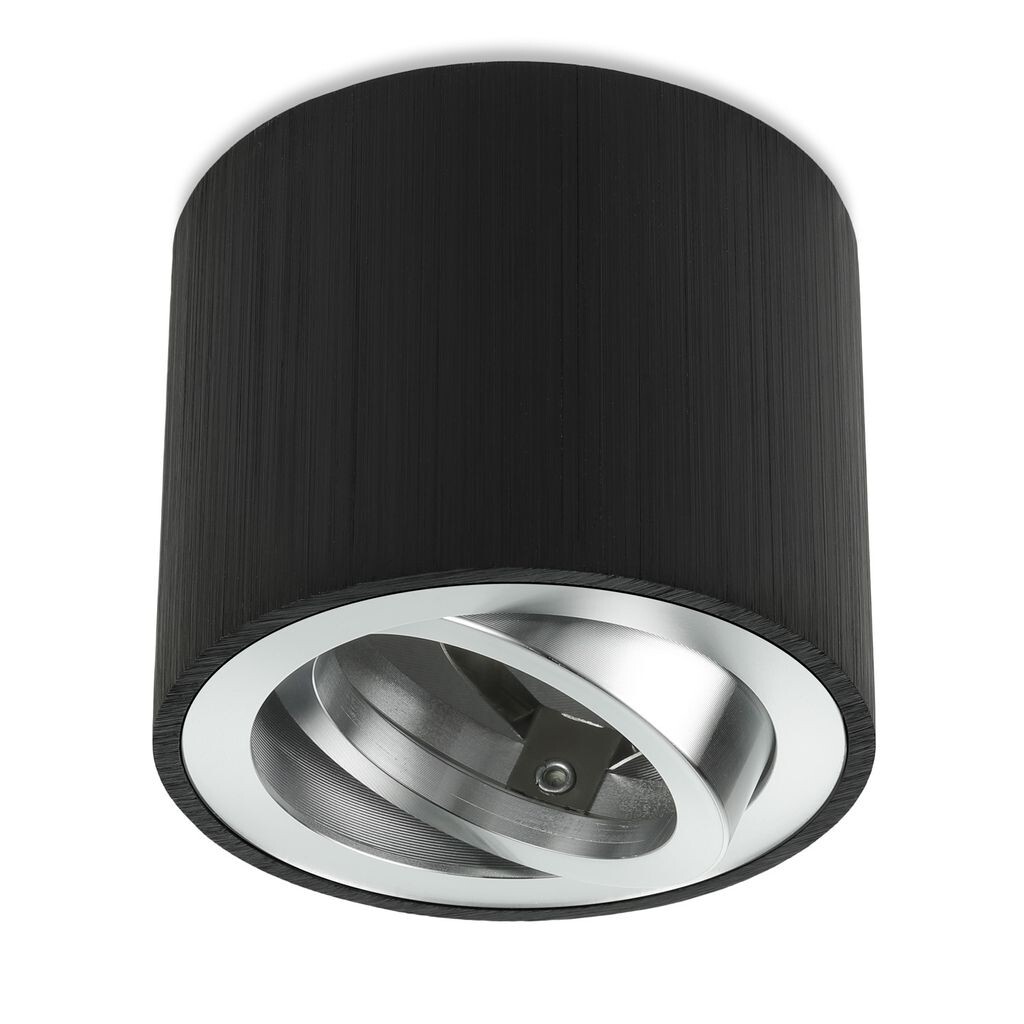 

Накладной точечный светильник Sweet LED, плоский из алюминия, черный хром, накладной точечный светильник