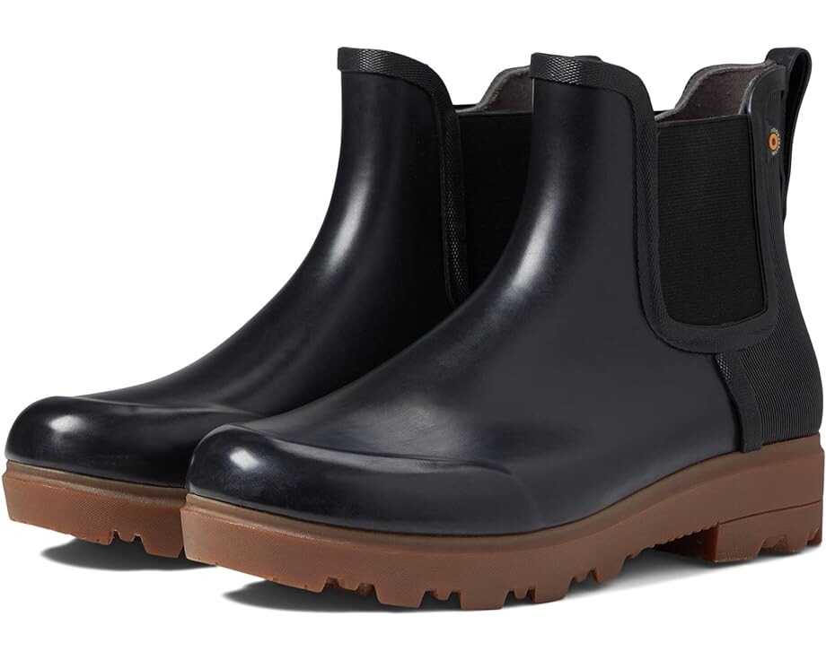 

Ботинки Bogs Holly Chelsea Shine, черный