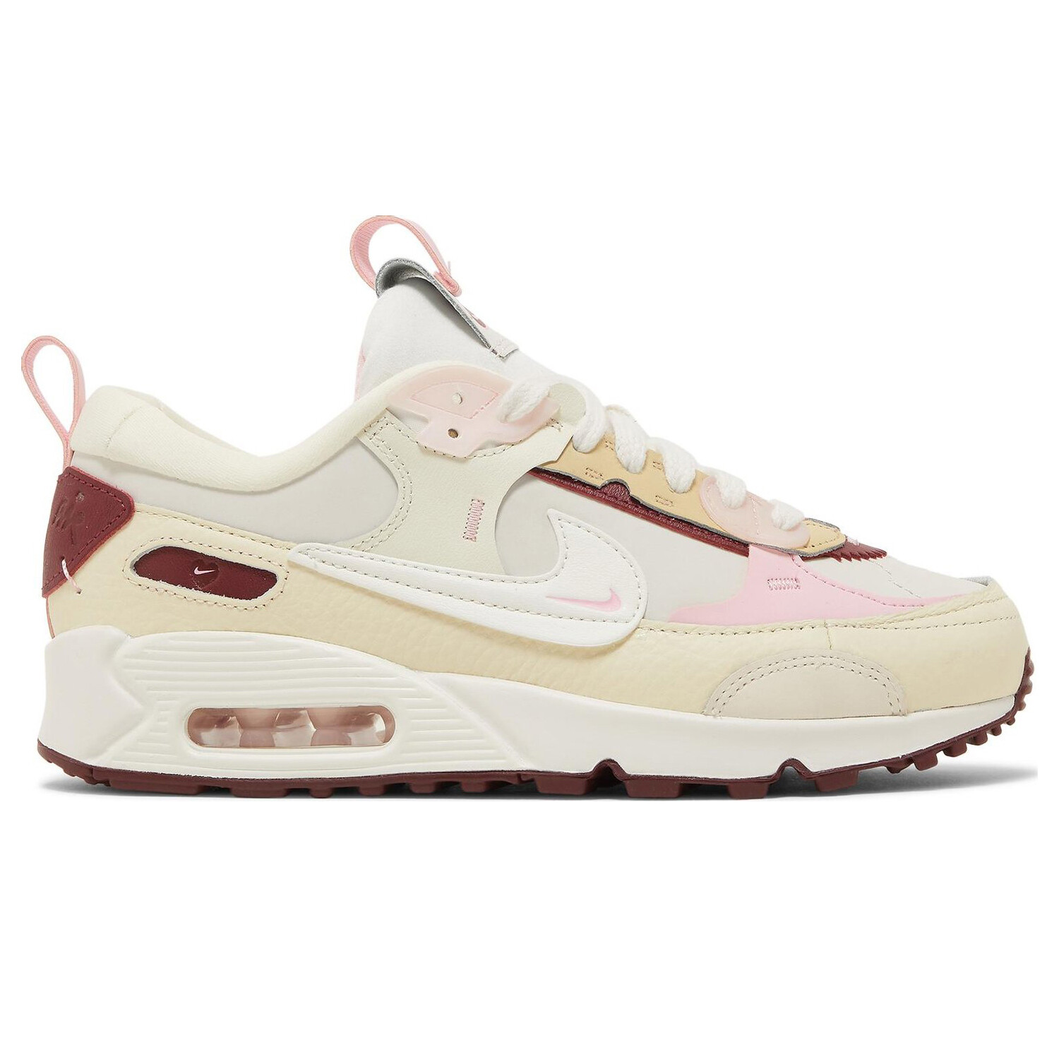 

Кроссовки Nike Wmns Air Max 90 Futura, бежевый, красный (Размер 37.5)