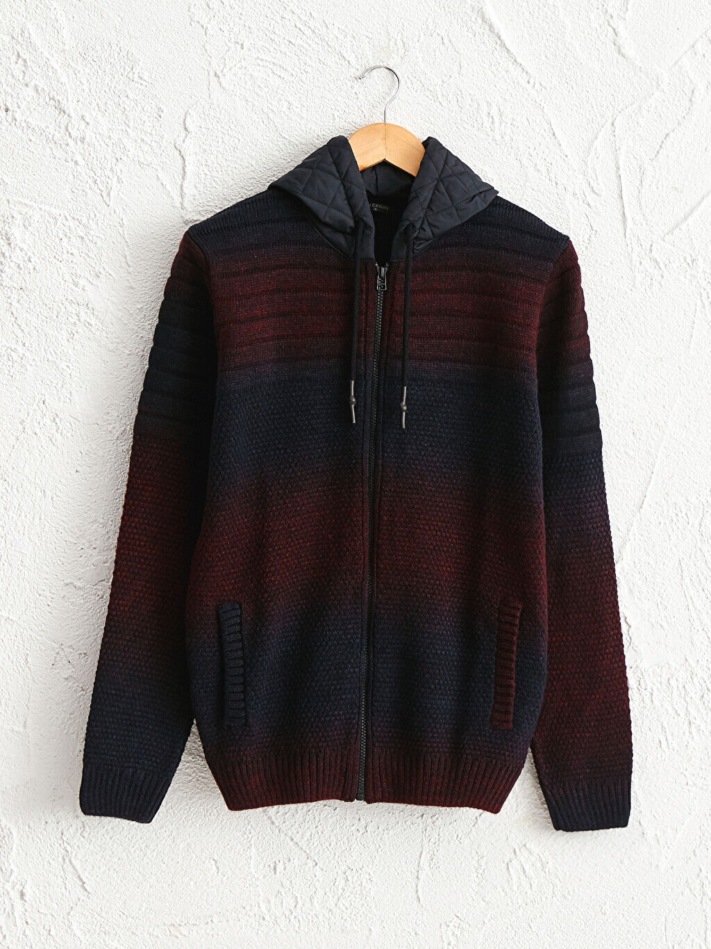 

Трикотажный кардиган с капюшоном LCW Casual