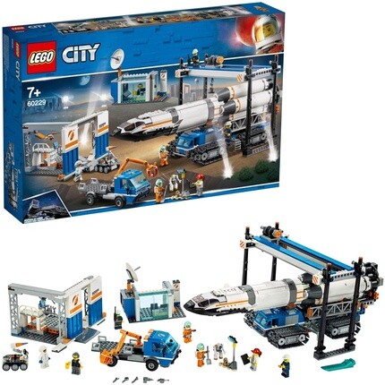 

Конструктор Lego 60229 City космодром: сборка и транспортировка ракеты