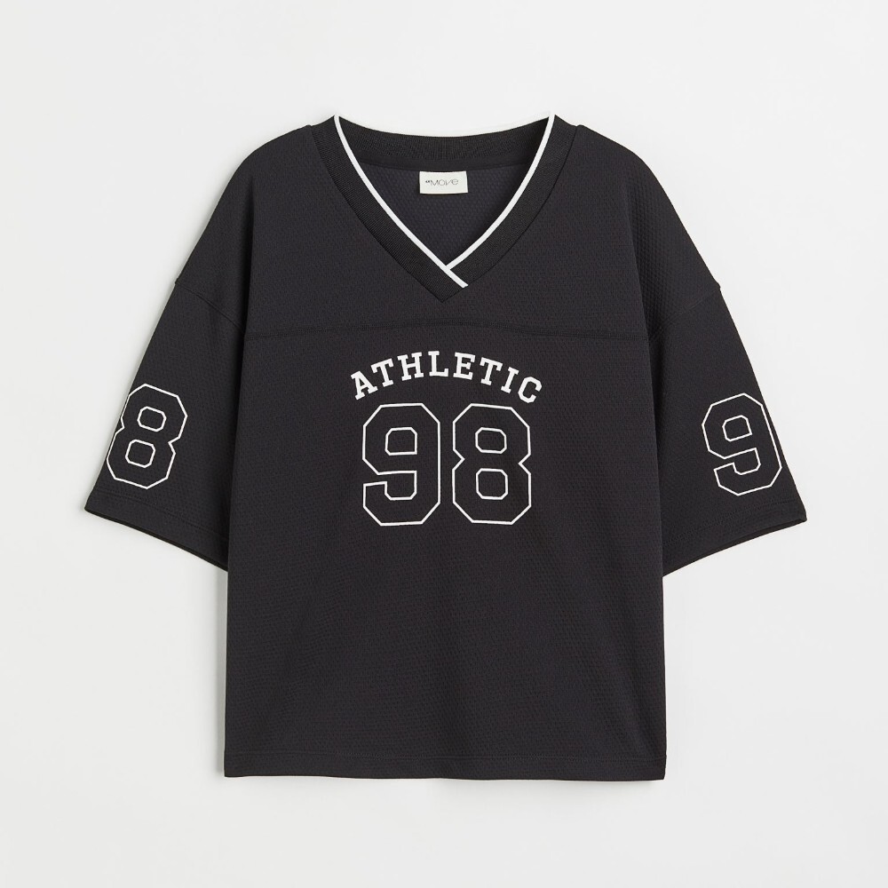 

Футболка H&M Kids Printed Basketball Athletic, черный