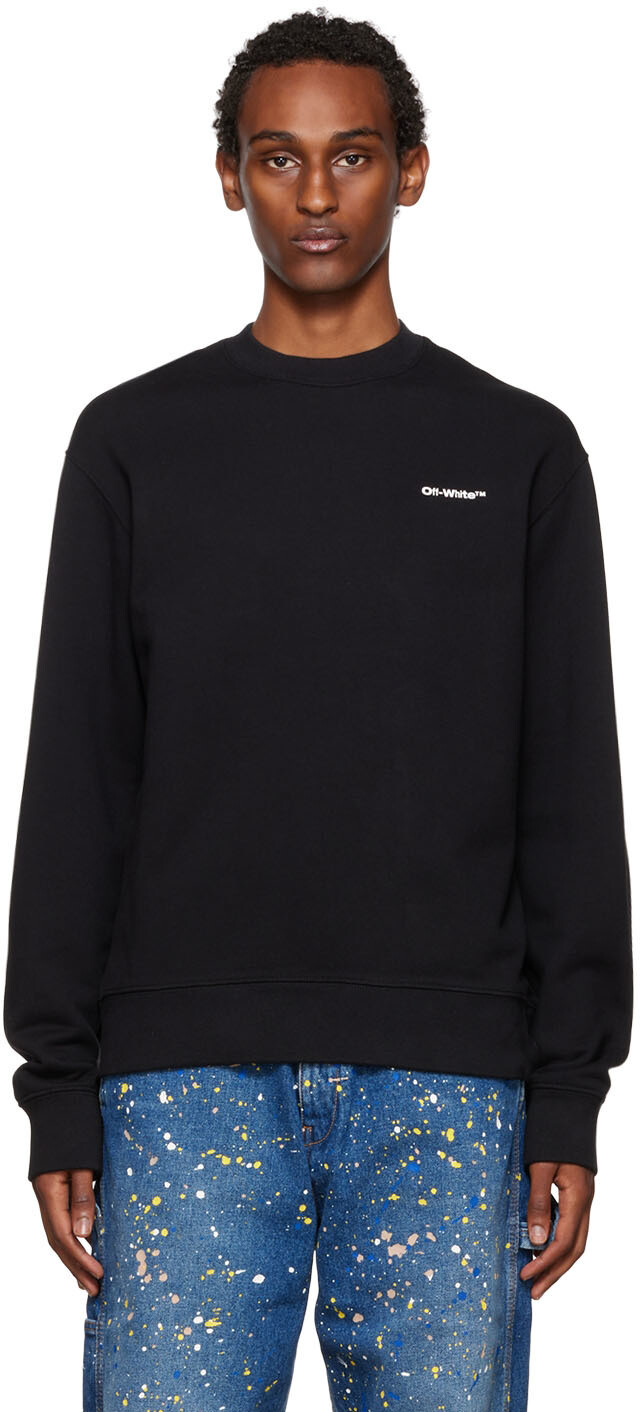 

Черный - Толстовка Wave Diag Off-White
