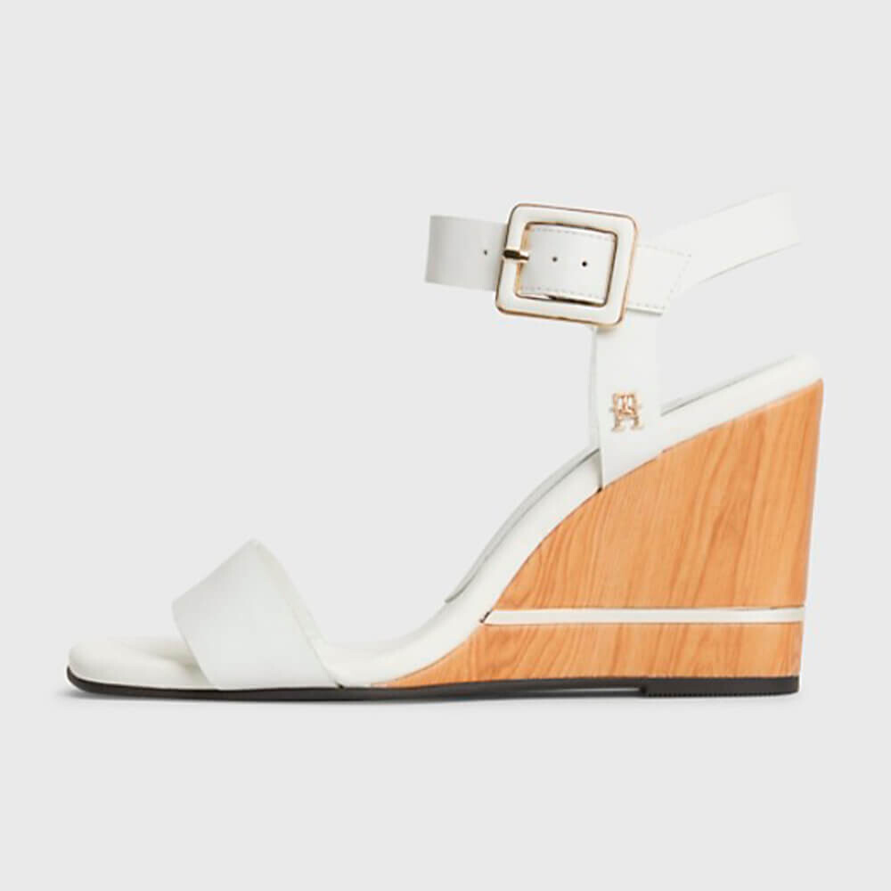 

Сандалии Tommy Hilfiger Elevated Wedge, белый