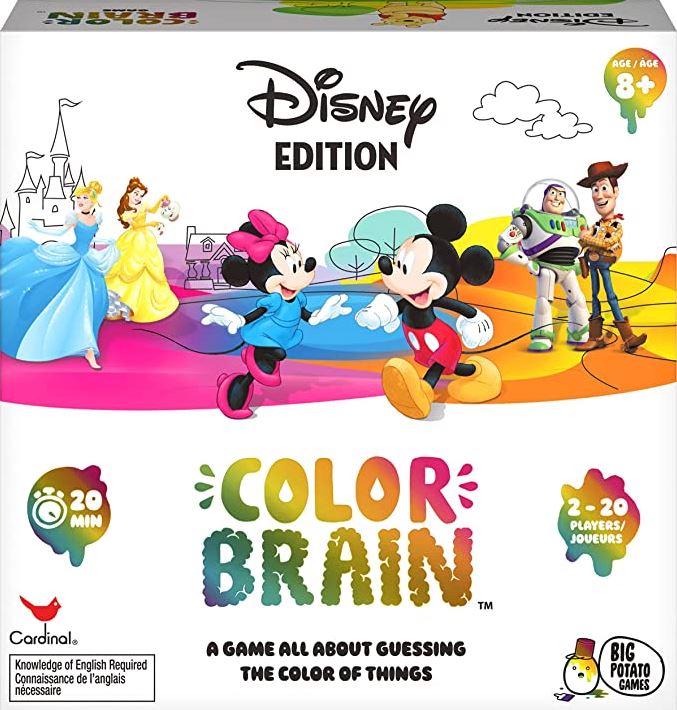 Настольная игра Disney Colorbrain настольная игра тачки квартет disney