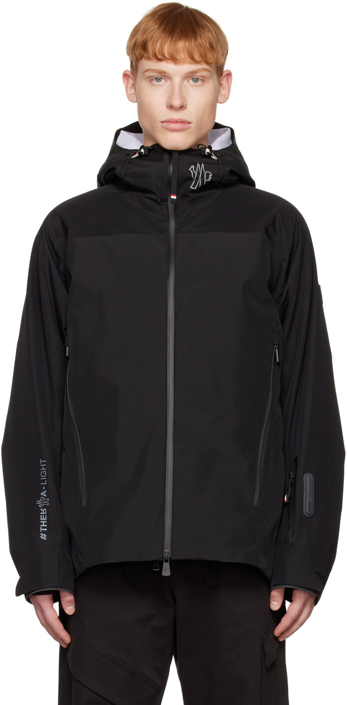 

Черный пуховик Montgirod Moncler Grenoble