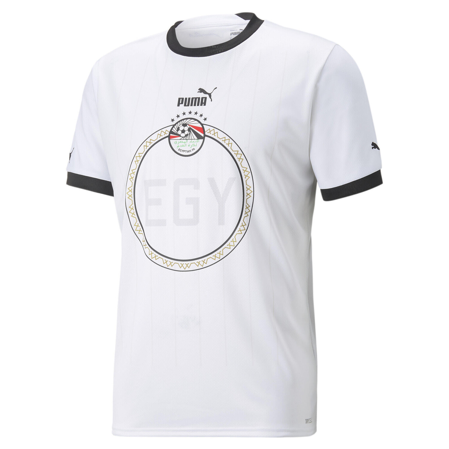 

Мужская футболка Puma Egypt 22/23 Replica Away, бело-черный