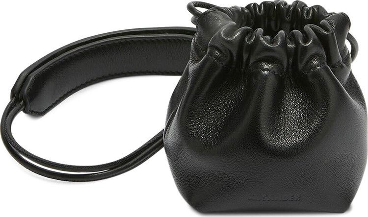

Сумка Jil Sander Mini Dumpling Bag Black, черный