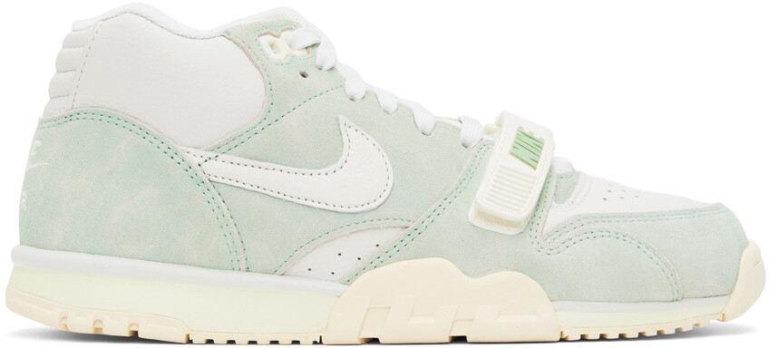 

Зелено-белые кроссовки Air Trainer 1 Nike