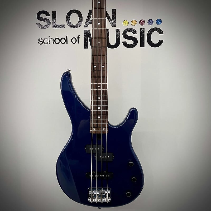 

Бас-гитара Yamaha TRBX174 — синий металлик TRBX174 Bass Guitar - Blue Metallic