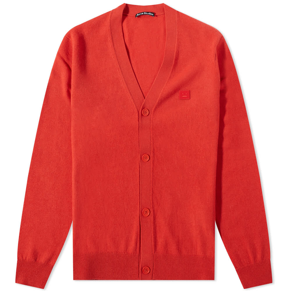 

Джемпер Acne Studios Keve New Face Cardigan, Красный