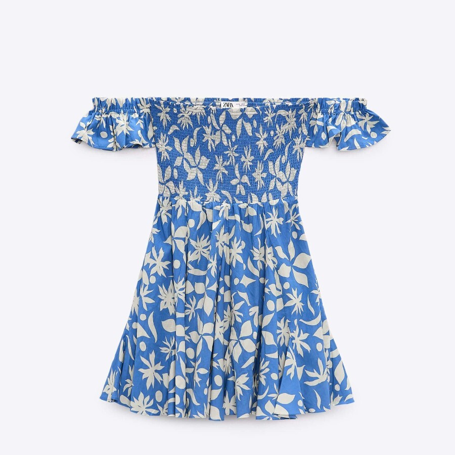

Платье Zara Printed, мультиколор