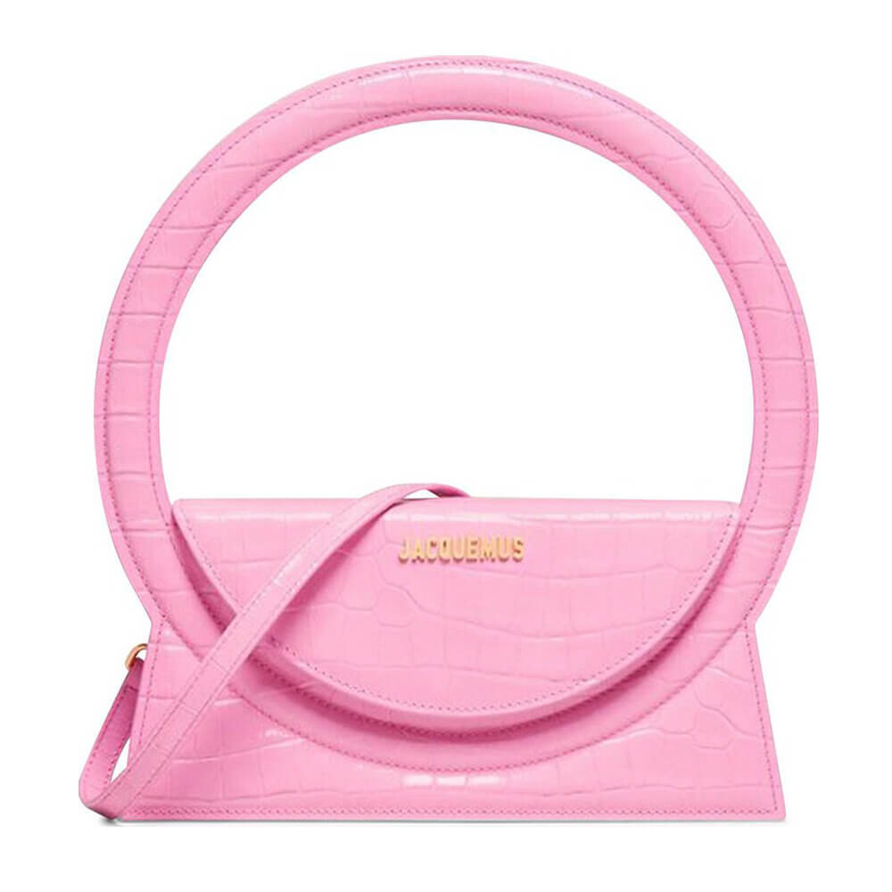 

Сумка Jacquemus Le Sac Rond, розовый