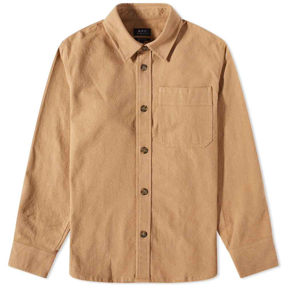 

Basile Overdyed Overshirt A.P.C., Коричневый