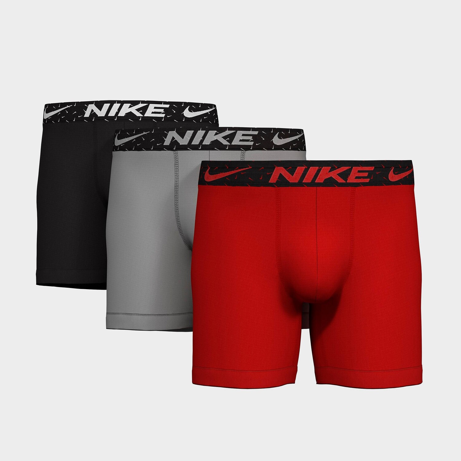 

Мужские трусы-боксеры Nike из эластичного хлопка (3 шт.), черный