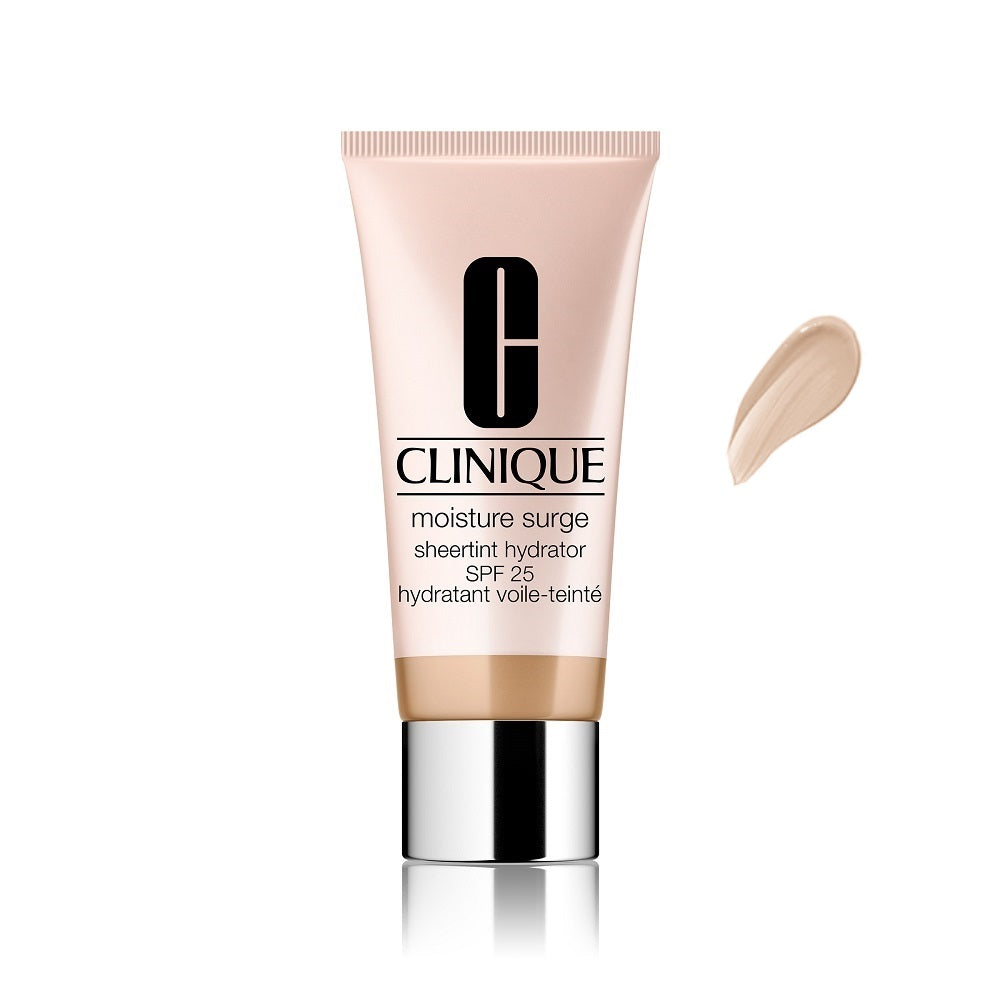 Крем с тональным эффектом Clinique Moisture Surge Sheertint Hydrator Broad Spectrum SPF 25, 02 Light, 40 мл - фото